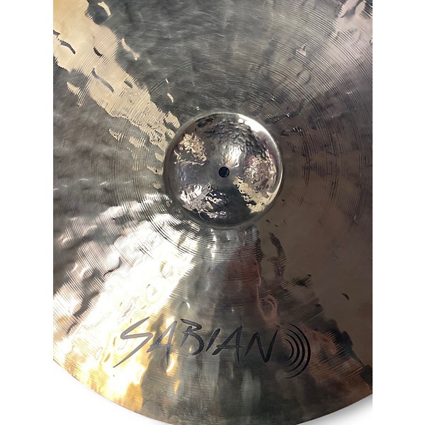 Used SABIAN 22in hhx complex thin crash Cymbal