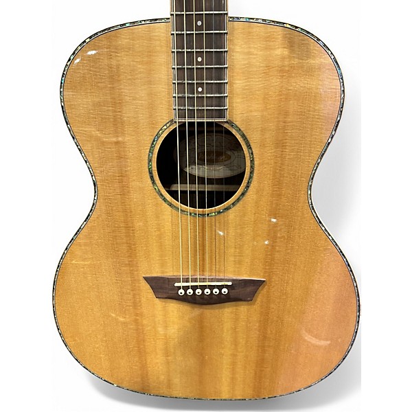 Used 2015 Washburn WG-27SE Antique Natural Acoustic Electric Guitar