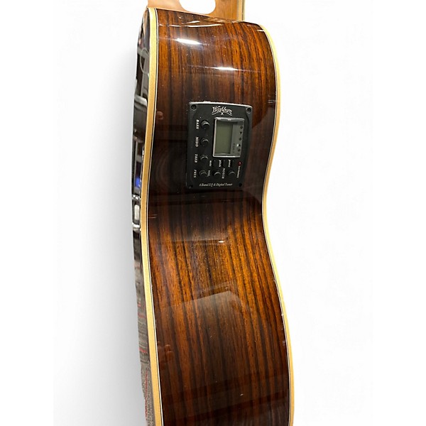 Used 2015 Washburn WG-27SE Antique Natural Acoustic Electric Guitar