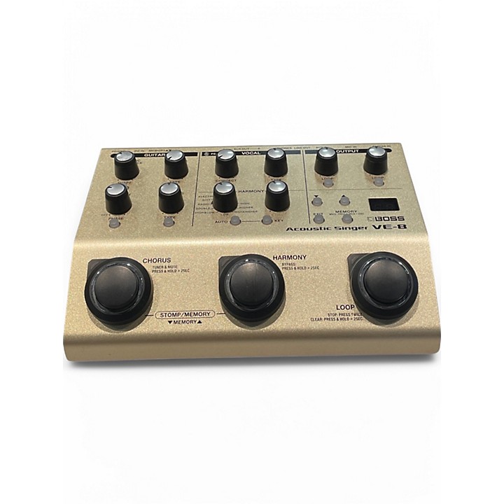 Used BOSS Used BOSS VE8 Acoustic Singer Effect Processor Used BOSS Used BOSS VE8 Acoustic Singer Effect Processor