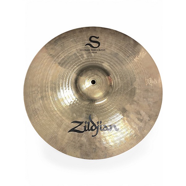 Used Zildjian 16in S Family Medium Thin Crash Cymbal