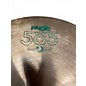 Used Paiste 13in 505 crash Cymbal