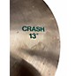 Used Paiste 13in 505 crash Cymbal