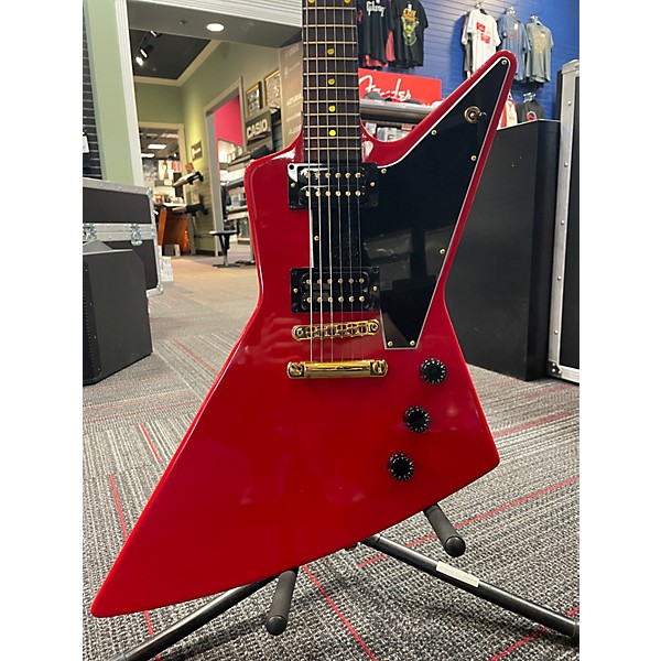 Used Gibson Lzzy Hale Explorer Bird Cardinal Red Solid Body Electric Guitar