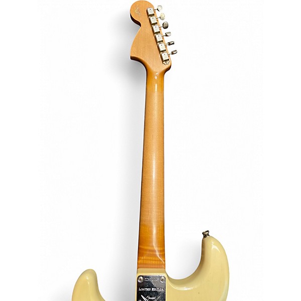 Used Fender CUSTON SHOP LTD RSTD BIGHEAD STRAT CREAM Solid Body Electric Guitar