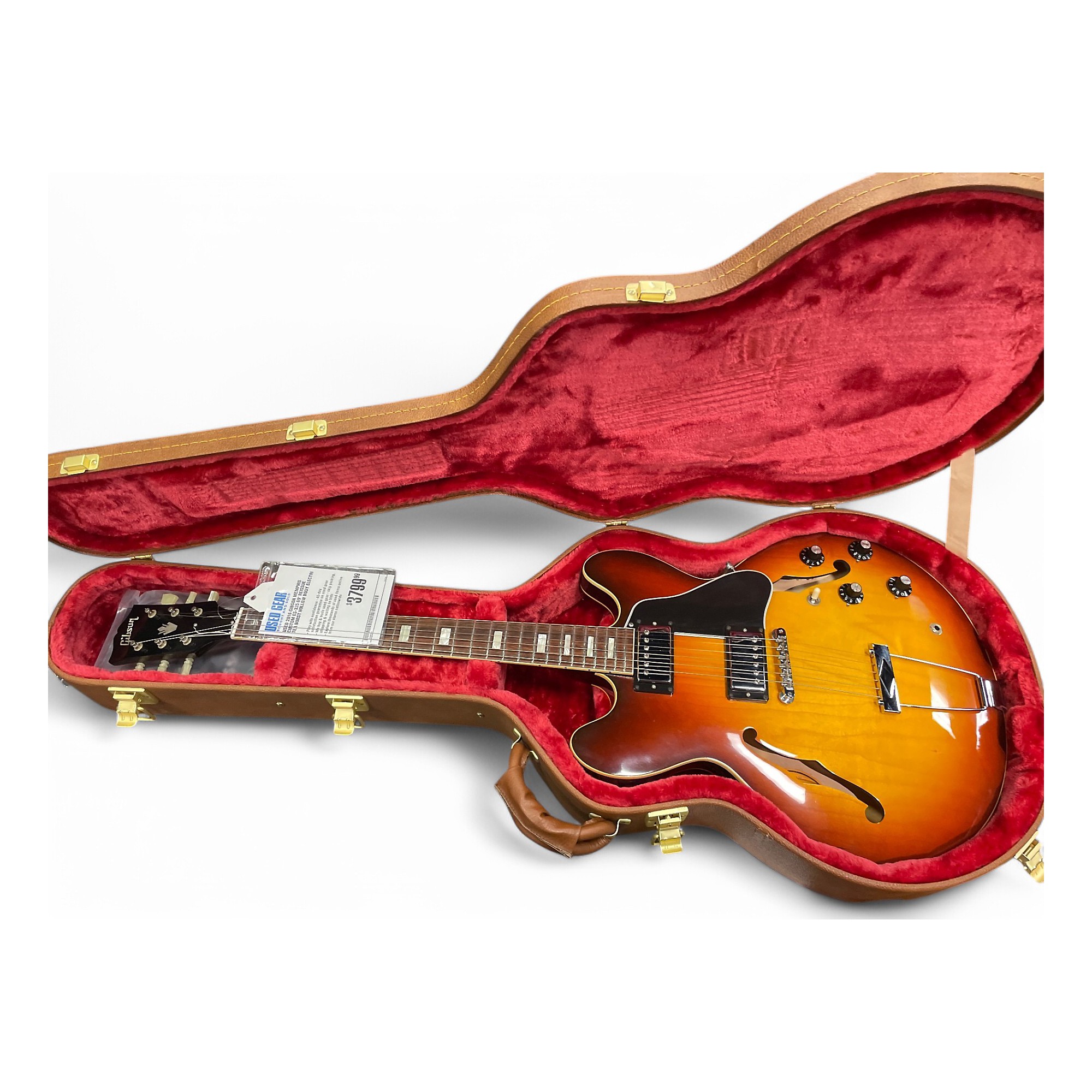 ギター Gibson ES-335 Memphis Used 2016 Gibson MEMPHIS CUSTOM ES-335 69' REISSUE TEA BURST