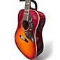 Used Epiphone Hummingbird Cherry Sunburst Acoustic Guitar