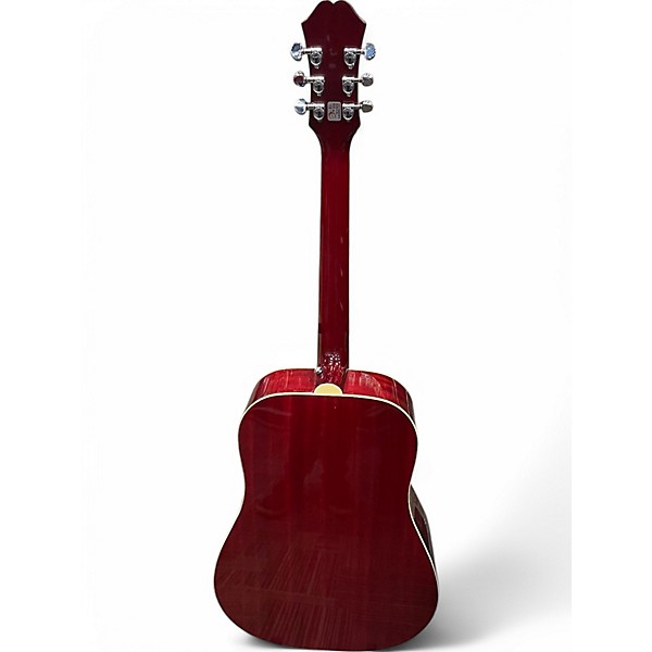Used Epiphone Hummingbird Cherry Sunburst Acoustic Guitar