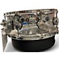 Used DW 14X5.5 Design Series Acrylic Snare Clear Drum