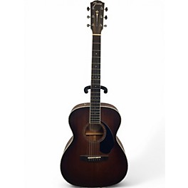 Used Fender paramount po-220e Mahogany Acoustic Electric Guitar
