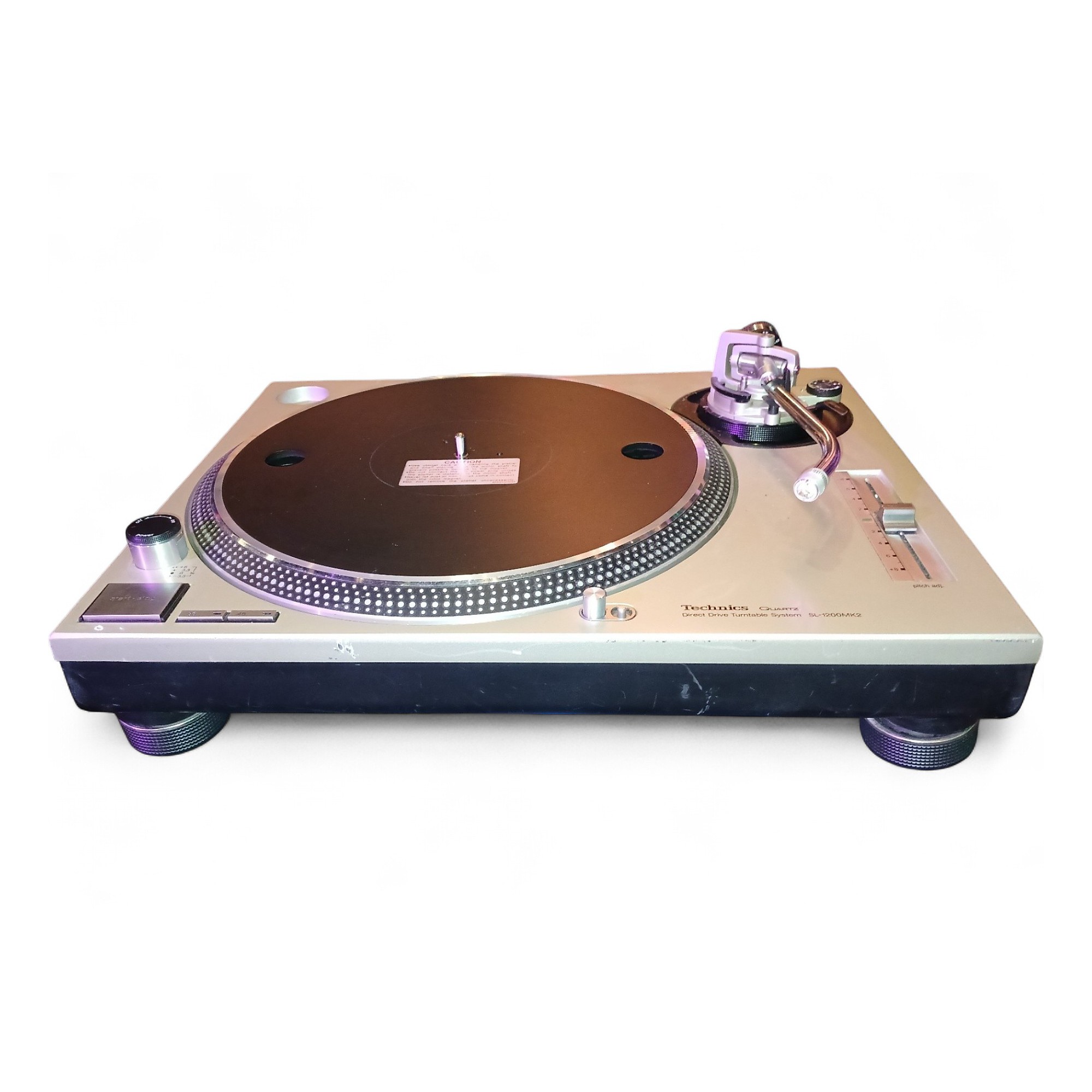 Used Technics Used Technics SL1200MK2 Turntable | Guitar Center Used Technics Used Technics SL1200MK2 Turntable | Guitar Center