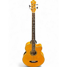 Used Michael Kelly MKDF5 5 String Dragonfly Acoustic Electric Amber Acoustic Bass Guitar