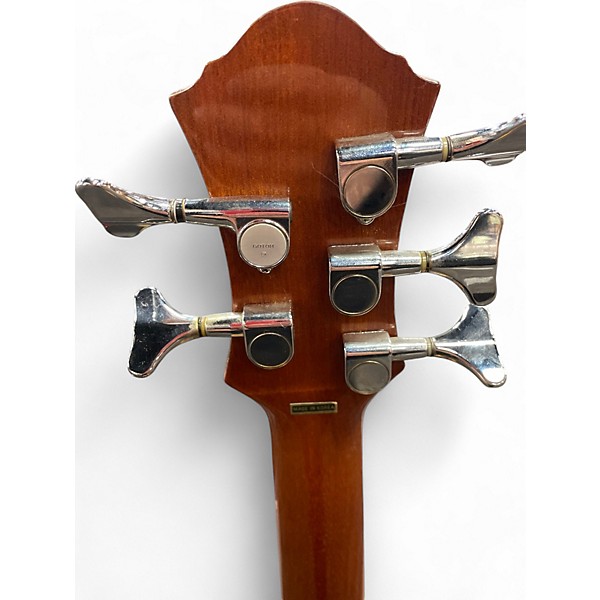 Used Michael Kelly MKDF5 5 String Dragonfly Acoustic Electric Amber Acoustic Bass Guitar