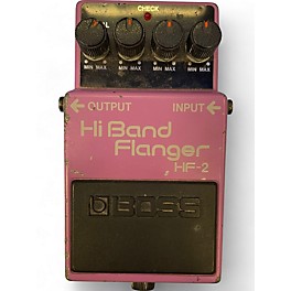 Vintage 1980s BOSS HF2 Hi Band Flanger Effect Pedal