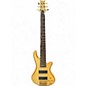 Used Schecter Guitar Research Stiletto Custom 6 String Natural Electric Bass Guitar thumbnail