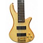 Used Schecter Guitar Research Stiletto Custom 6 String Natural Electric Bass Guitar
