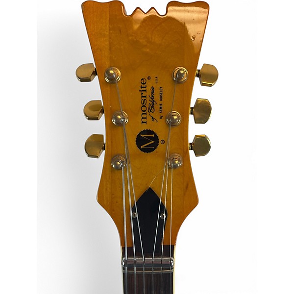 Vintage 1970s Mosrite 70's Hollowbody w/ Tremolo by Semie Moseley Natural Hollow Body Electric Guitar