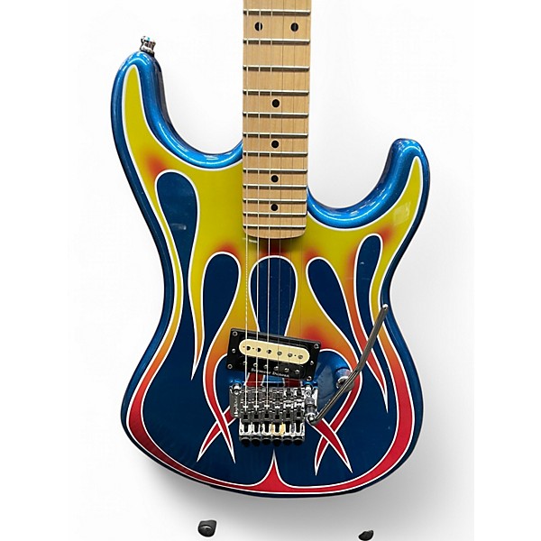 Used Kramer Baretta Hot Rod Custom Graphic Solid Body Electric Guitar