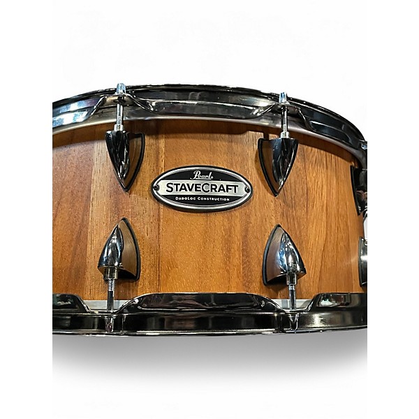 Used Pearl 14in STAVECRAFT MAKHA Natural Drum