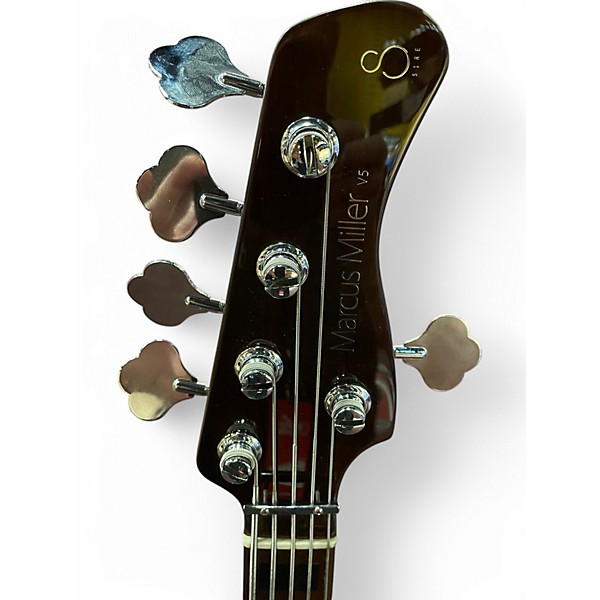 Used 2017 Sire Marcus Miller V5 Olympic White Electric Bass Guitar