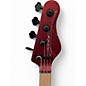 Used Brubaker JXB-4 USA  RED VELVET Electric Bass Guitar