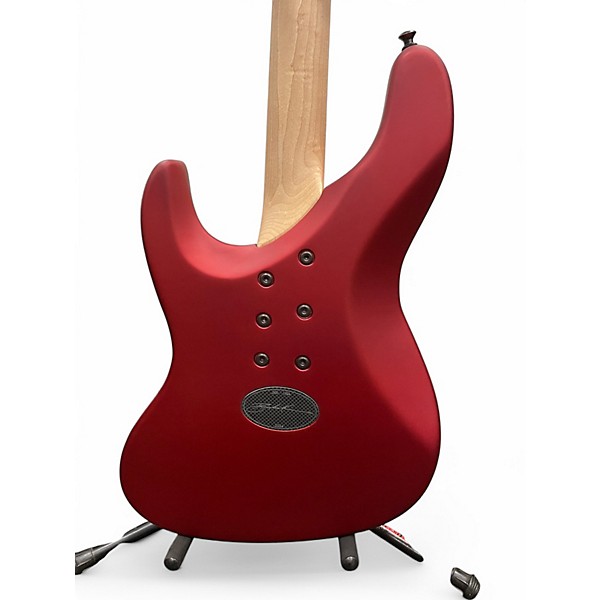 Used Brubaker JXB-4 USA  RED VELVET Electric Bass Guitar