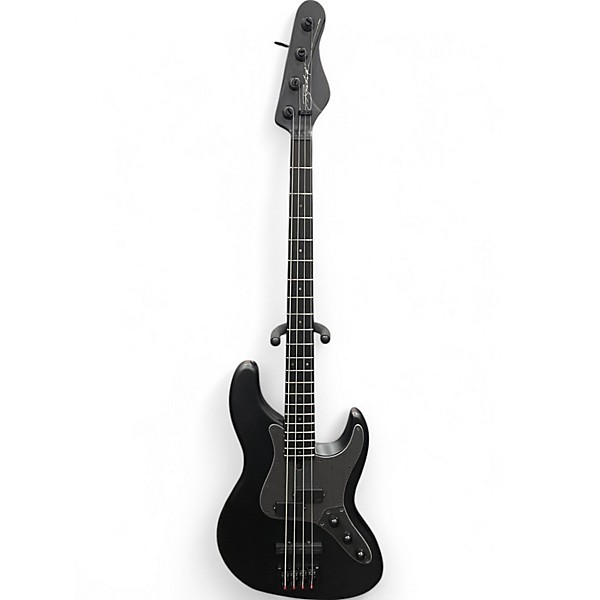 Used Brubaker JXB-USA-4 Satin Black Electric Bass Guitar