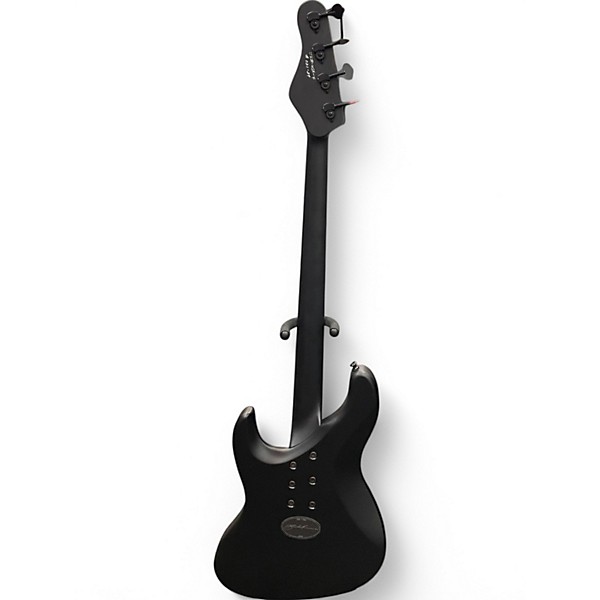 Used Brubaker JXB-USA-4 Satin Black Electric Bass Guitar