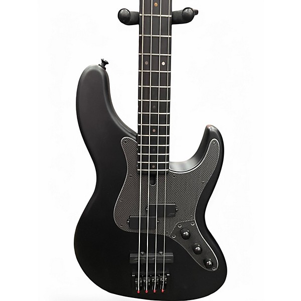 Used Brubaker JXB-USA-4 Satin Black Electric Bass Guitar