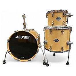 Used SONOR 3 Piece SELECT FORCE Natural Drum Kit