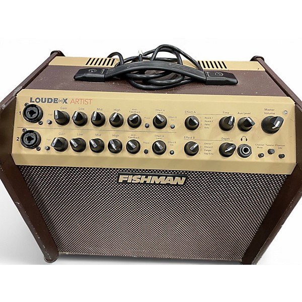 Used Fishman PROLBX600 Loudbox Artist 120W Acoustic Guitar Combo Amp