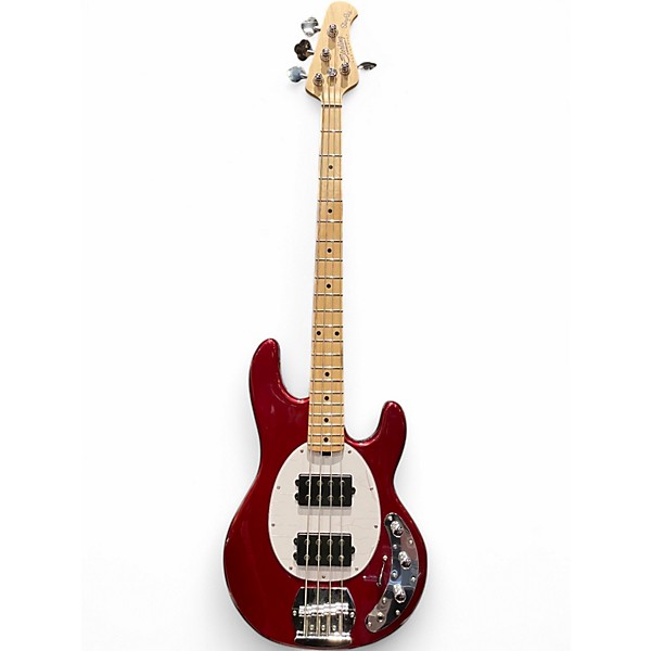 Used 2020s Sterling by Music Man STINGRAY HH Chrome Red Electric Bass...