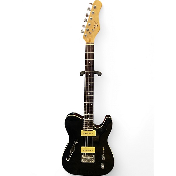 Used Michael Kelly P90 THINLINE  Black Hollow Body Electric Guitar