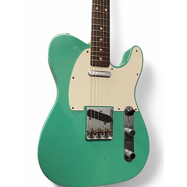 Used 2022 Fender LTD 60 Telecaster Jrn Mint Green Solid Body Electric Guitar