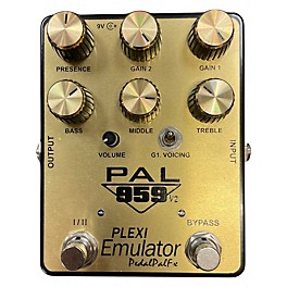 Used Pedal Pal Fx PAL 959 V2 PLEXI EMULATOR Effect Pedal