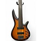 Used Ibanez SRF705 Natural Electric Bass Guitar