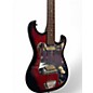 Used Silvertone 60's Teisco Solid Body Red Solid Body Electric Guitar