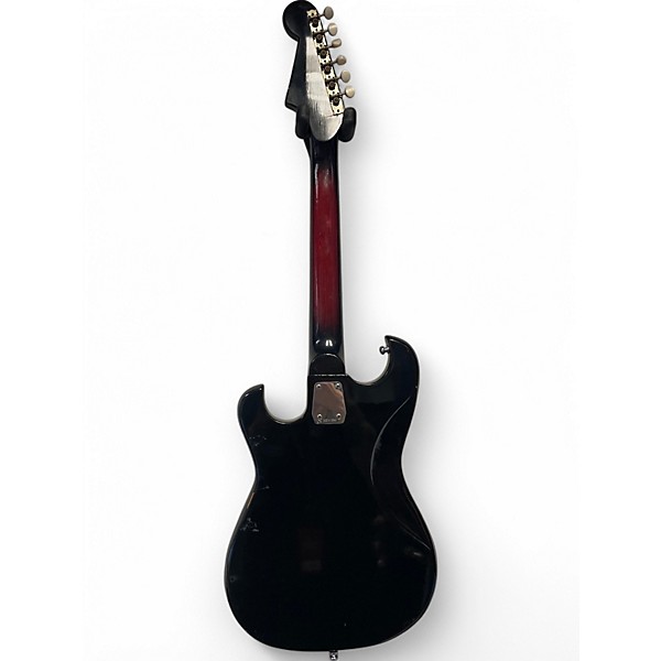 Used Silvertone 60's Teisco Solid Body Red Solid Body Electric Guitar