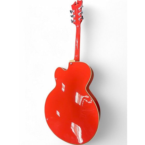 Used D'Angelico premier EXL-1 Archtop Rosa Red Acoustic Electric Guitar