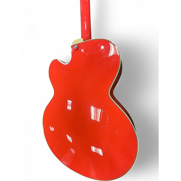 Used D'Angelico premier EXL-1 Archtop Rosa Red Acoustic Electric Guitar
