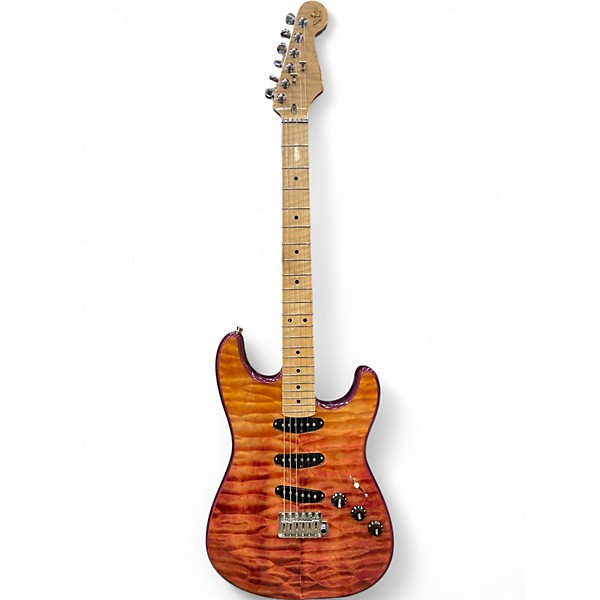 Used 2023 Dillion Monster Q 3 Tone Sunburst Solid Body Electric Guitar