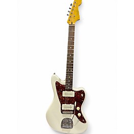 Used Squier Vintage Modified Jazzmaster Classic White Solid Body Electric Guitar