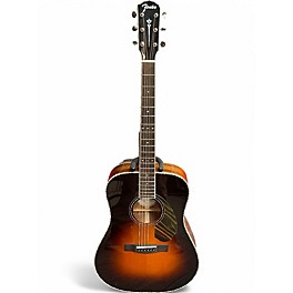 Used Fender PD220E Sunburst Acoustic Electric Guitar
