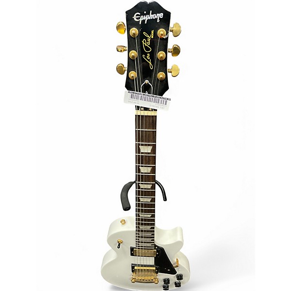 Used Epiphone Les Paul Studio Alpine White Solid Body Electric Guitar