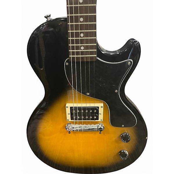 Used Epiphone Les Paul Junior Single Cut Tobacco Sunburst Solid Body Electric Guitar
