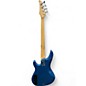 Used Yamaha RBX250 Metallic Blue Electric Bass Guitar