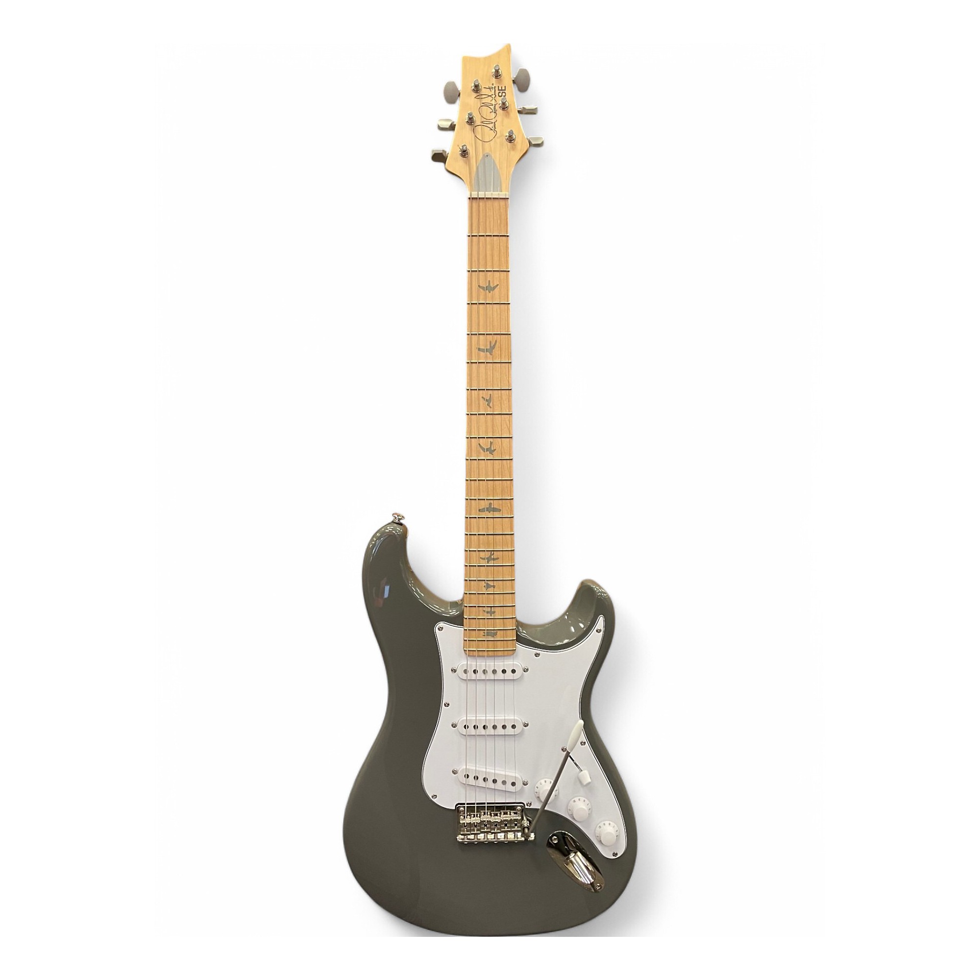 Used PRS Used PRS SE Silver Sky Overland Gray Solid Body Used PRS Used PRS SE Silver Sky Overland Gray Solid Body