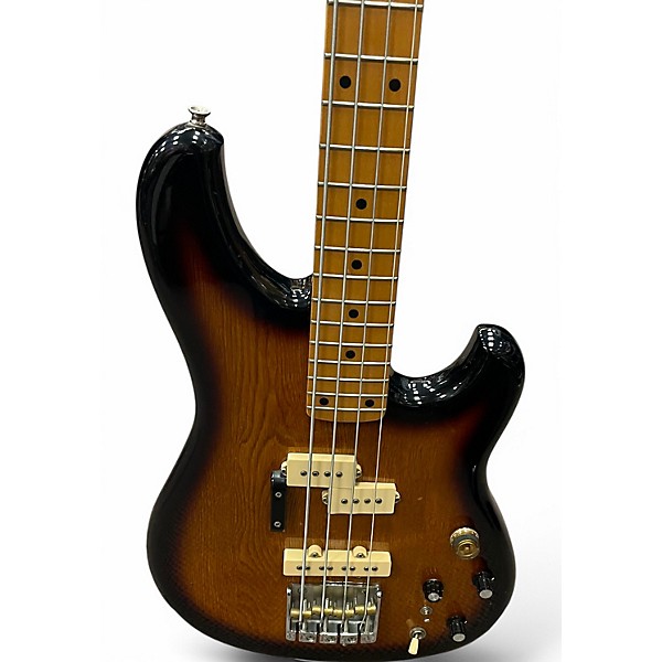 Vintage 1981 Ibanez Roadster Sunburst Electric Bass Guitar