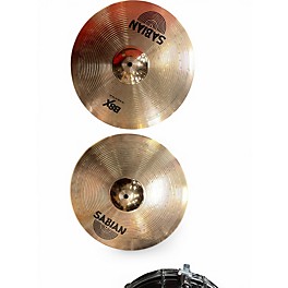 Used SABIAN 14in b8x hi hat pair Cymbal
