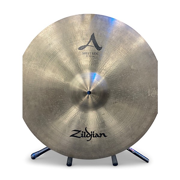 Used Zildjian 21in A Series Sweet Ride Cymbal